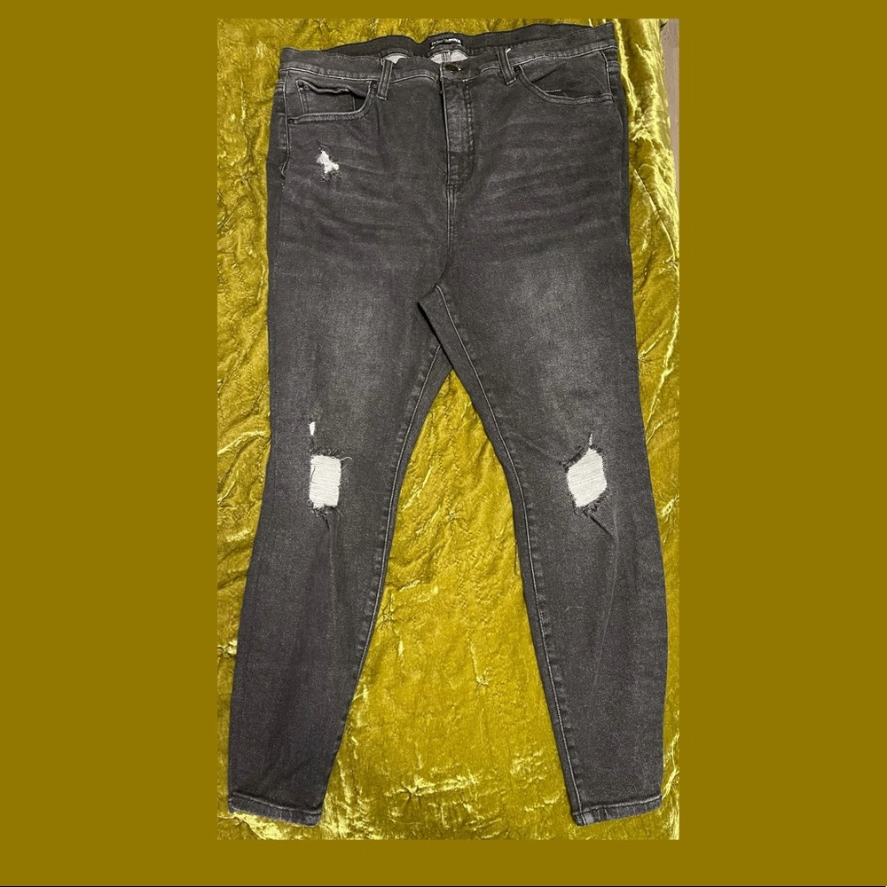 Fashion Nova Ultra High Rise Jeans